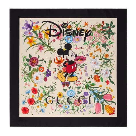 disney gucci silk scarf|gucci scarf unisex.